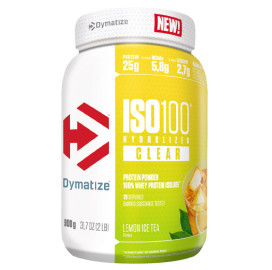 Суроватъчен протеин DYMATIZE ISO 100 Hydrolyzed Clear, 900гр width=
