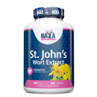 Жълт кантарион HAYA LABS St. John's Wort 450mg, 120 tabs