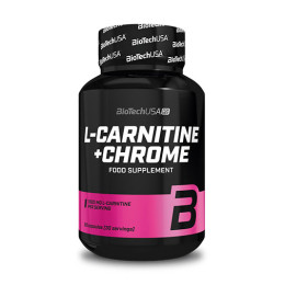 Фет бърнър BIOTECH USA FOR HER L-Carnitine + Chrome, 60 caps
