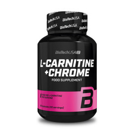 Фет бърнър BIOTECH USA FOR HER L-Carnitine + Chrome, 60 caps width=