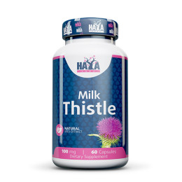 Магарешки бодил HAYA LABS Milk Thistle 100mg, 60 Vcaps.