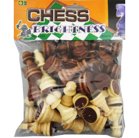 Фигури за шах дървени 4.5-9см width=