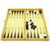 Шах и табла от бамбук 34 см, фигури 3 - 6.7 см width=