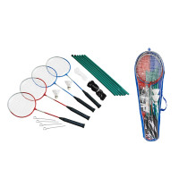 Комплект за бадминтон MASTER Fun 4 с мрежа