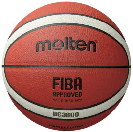Баскетболна топка Molten B7G3800, размер 7, кожена width=