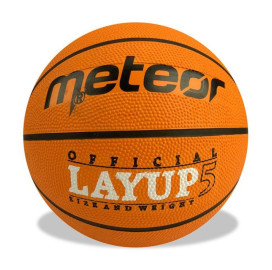 Баскетболна топка Meteor Layup 5 width=