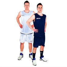 Баскетболен екип Legea Double, двулицев, т.син и бял