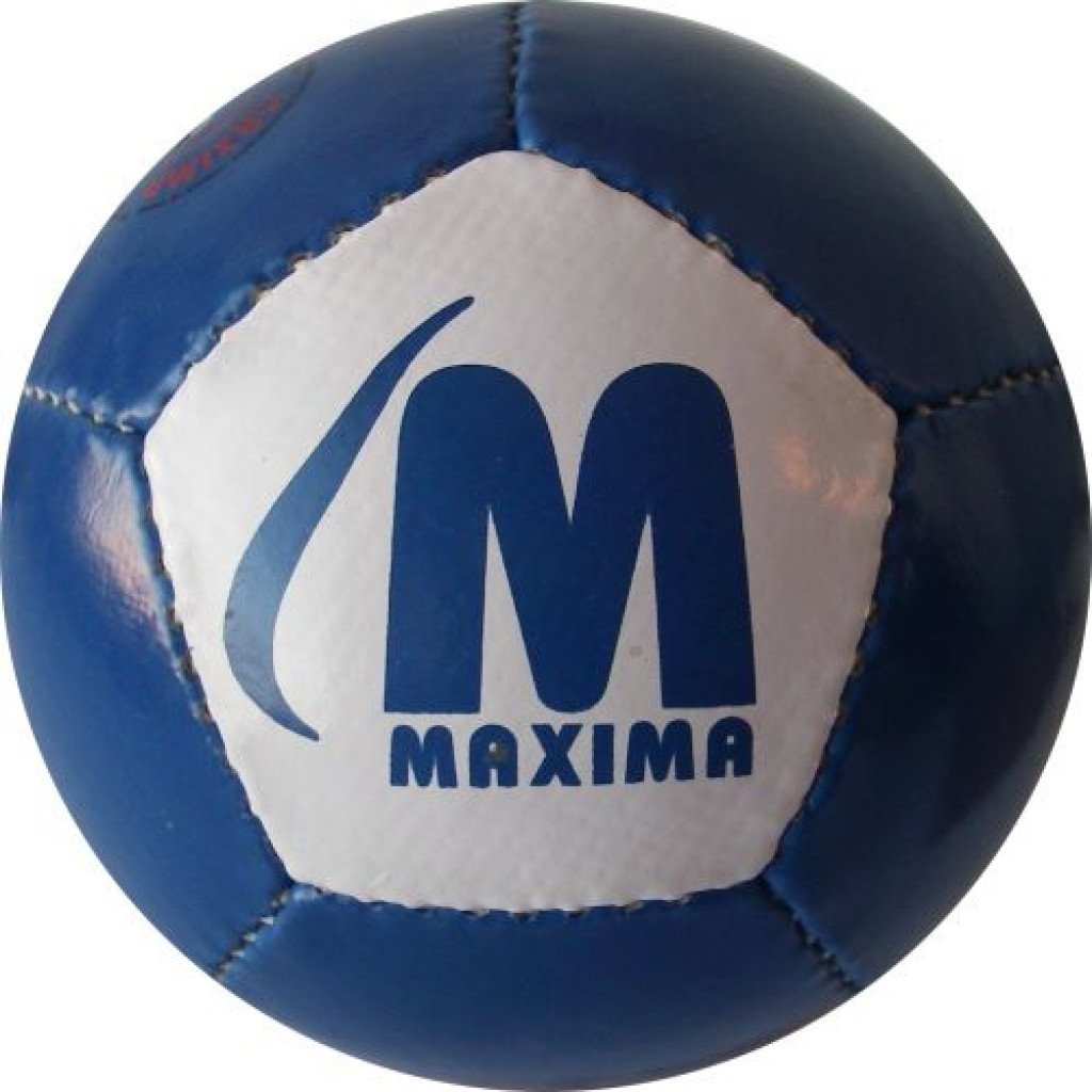 Мини футболна топка, синя Maxima