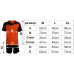 Екип за футбол, волейбол и хандбал - оранжево и черно width=