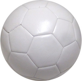 Футболна топка - бяла width=