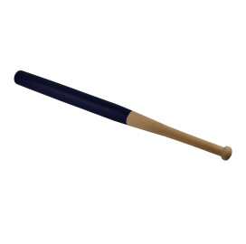 Дървена бейзболна бухалка MASTER,  детска 30" width=