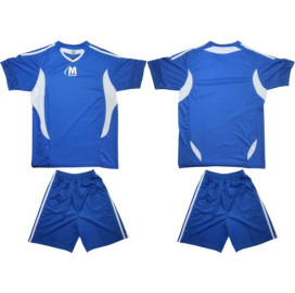 Екип за футбол, волейбол и хандбал - синьо и бяло width=