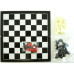 Шах и табла пластмасов 22 см, фигури 2.5-5 см width=