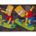 Скейтборд WORKER 3D Bart Simpson width=