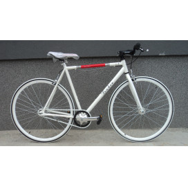 Велосипед Leader Hero Fixi 28'', 560 мм, бял width=