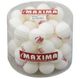 Топчета за тенис на маса 50бр, бели width=