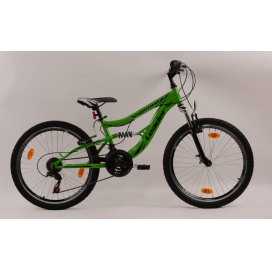 Велосипед Leader MTB No limite 24" Steel, 330 мм, зелен width=