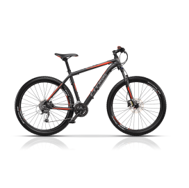 Велосипед Cross Grip 27.5", 520 мм, черен width=