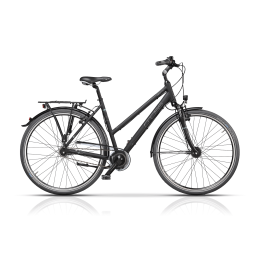 Велосипед Cross Citerra Lady City 28'', 520 мм, черен width=