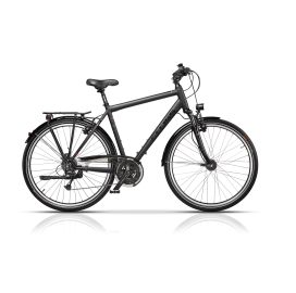 Велосипед Cross Prolog XXL RD Trekking 28'', 650 мм, черен width=