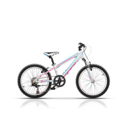 Велосипед Cross Speedster Girl 20'', 260 мм, бял width=