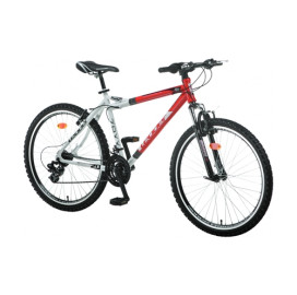 Велосипед Leader MTB Zaxx SF 26'', 540 мм, бяло-червен width=