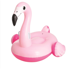 Надуваем дюшек BESTWAY Flamingo Rider 170 x 158 см width=