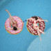Надуваем пояс JILONG Donut Ring 125 cм, розов width=