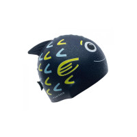 Шапка за плуване MARTES Scalar Kids Navy fish