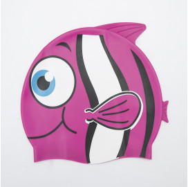 Шапка за плуване BESTWAY Hydro Swim Buddy за деца - розова width=