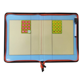 Треньорска дъска кожена,сгъваема за волейбол width=