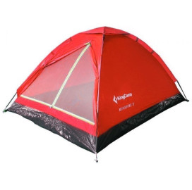 Палатка King Camp Mondome II, червена width=