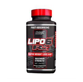 Фет бърнър NUTREX Lipo-6 RX, 60 капс. width=
