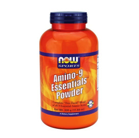 Аминокиселина NOW Essentials ™ Powder, 60 дози width=