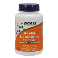 Фет бърнър NOW Acetyl L-Carnitine Powder, 85гр.
