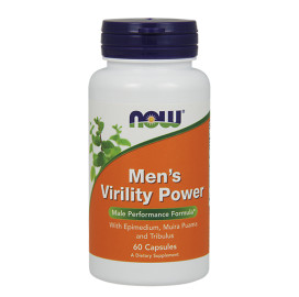 Витамини за мъже NOW Men's Virility Power, 60 капс. width=