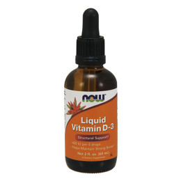 Витамин D-3 NOW, 60мл.