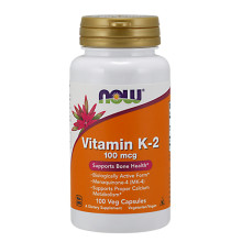 Витамин K-2 NOW 100мг., 100 капс.