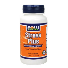 Витамини В-комплекс NOW Stress Plus /Vegetarian/, 50 табл.