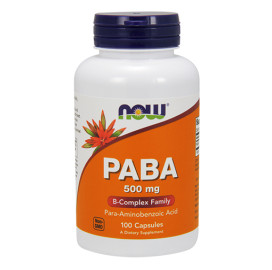 Витамини В-комплекс NOW PABA 500мг., 100 капс. width=