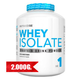 Суроватъчен протеин NUTRICORE Whey Isolate, 2кг width=