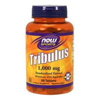 Стимулант NOW Tribulus Terrestris 1000 мг., 90 табл.