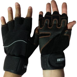 Ръкавици за фитнес с ленти за китките width=