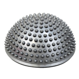 Топка масажна, полусферична, сива width=