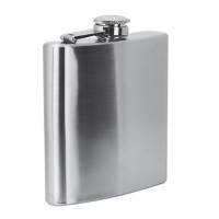 Неръждаема плоска бутилка MASTER 0,17 литра 