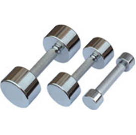 Дъмбели SPARTAN 2 x 1 кг, хромирани width=