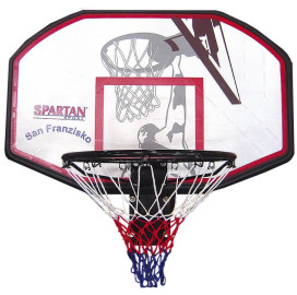 Баскетболно табло с  ринг  SPARTAN San Francisco, 110х70 см width=