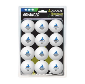 Топчета за тенис на маса JOOLA Advanced Training *** 12 бр, бели width=