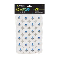 Топчета за тенис на маса JOOLA Advanced Training, 24бр, бели