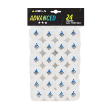 Топчета за тенис на маса JOOLA Advanced Training, 24бр, бели